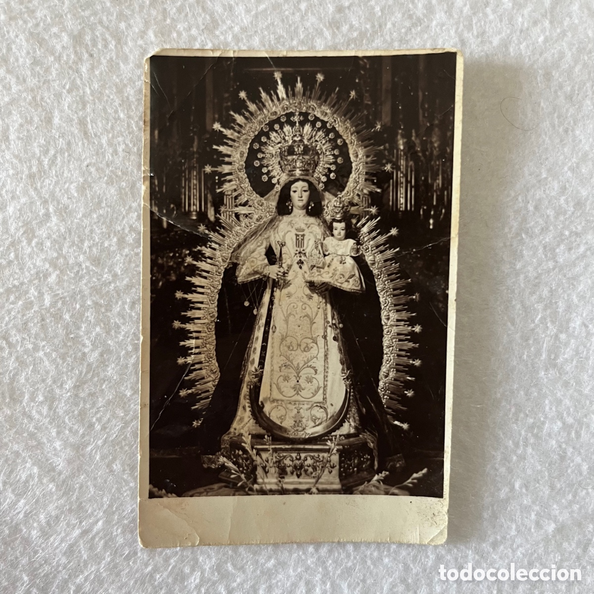 Alte Fotografie: ANTIGUA FOTOGRAF&Iacute;A VIRGEN DE LAS MERCEDES / MAIRENA DEL ALJARAFE / SEVILLA
