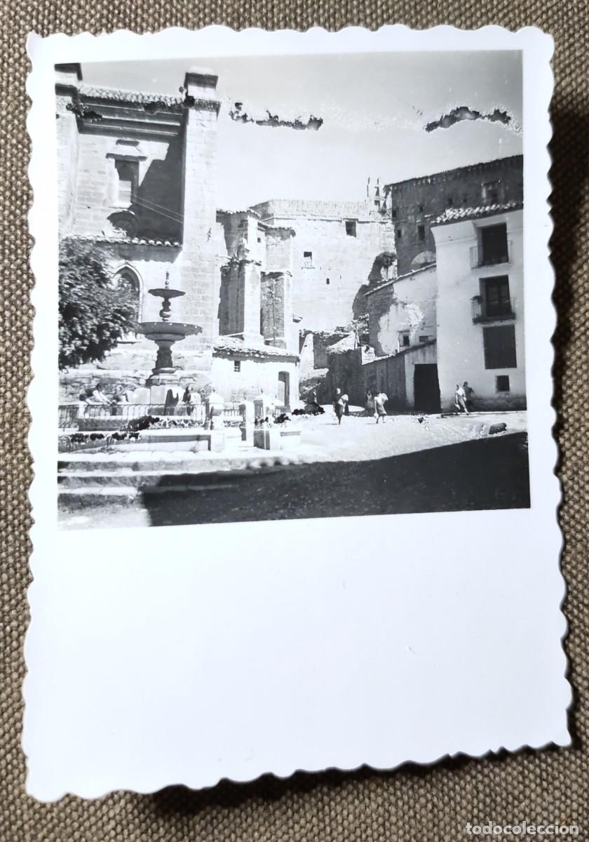Alte Fotografie: Antigua fotograf&iacute;a. Mora de Rubielos Teruel. A&ntilde;os 40/50.