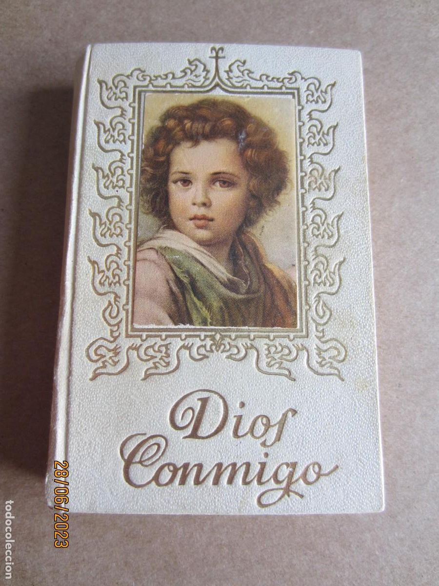 Fotograf&iacute;a antigua: 1960-DIOS CONMIGO. DEVOCIONARIO PARA NI&Ntilde;OS Y NI&Ntilde;AS POR EL PADRE LUIS RIBERA. ORIGINAL