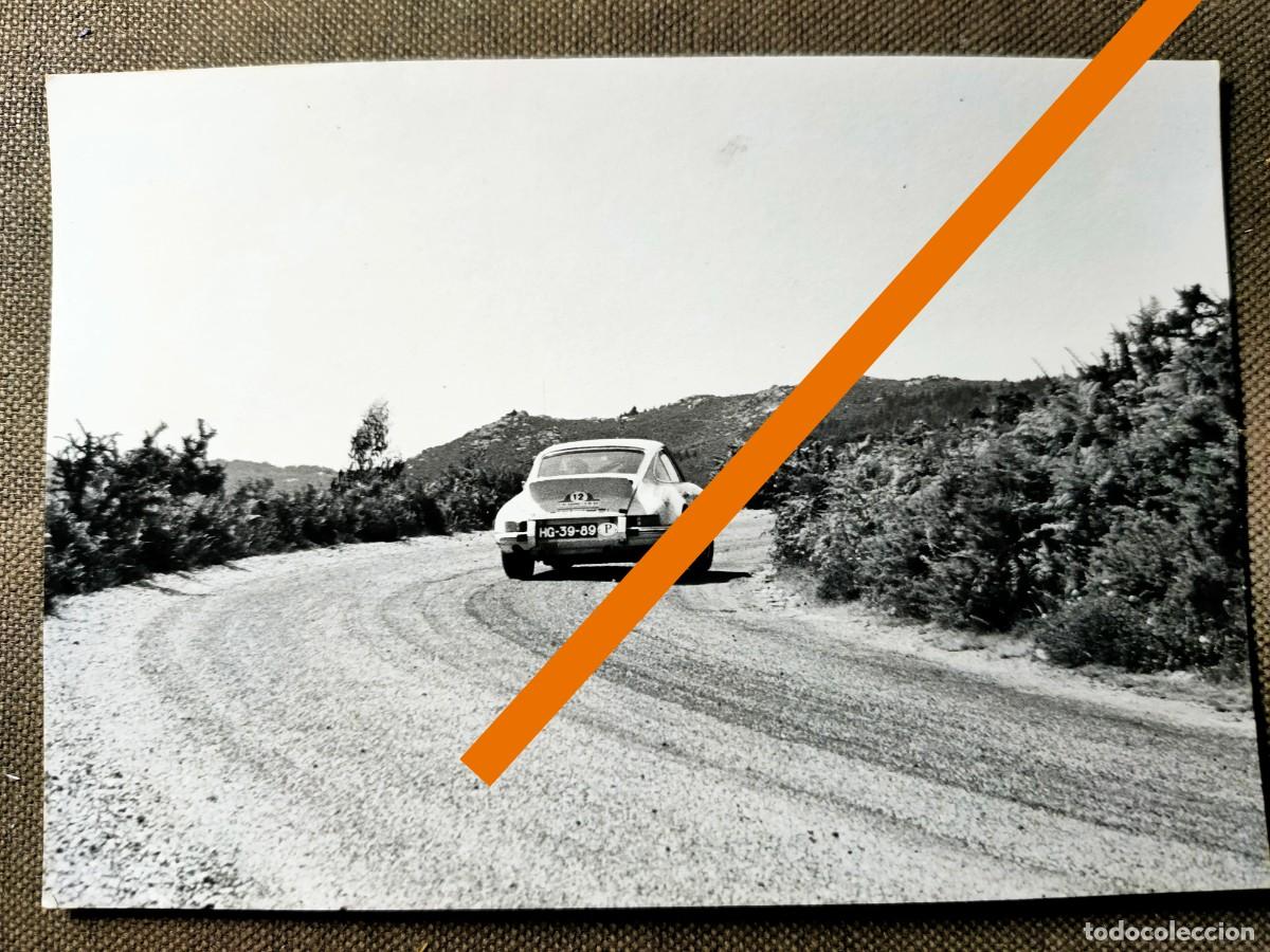 Fotograf&iacute;a antigua: fotograf&iacute;a. Coche Porsche 911, rally. Piloto Miguel S. Correia. A&ntilde;os 70.