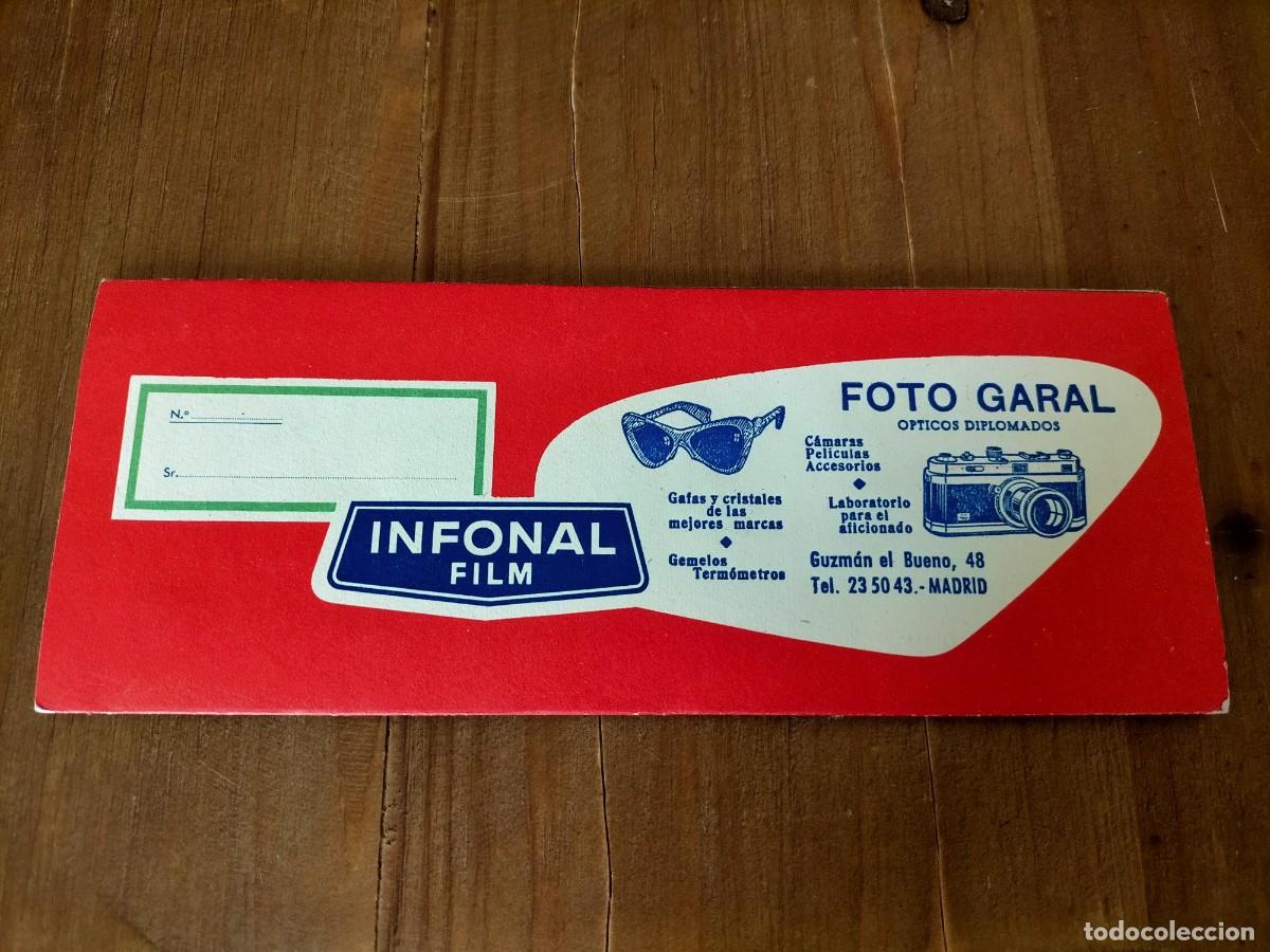 Fotograf&iacute;a antigua: ESTUCHE DE CART&Oacute;N PARA NEGATIVOS FOTOS A&Ntilde;OS SESENTA ,SIN NEGATIVOS,GEVAPAN CARRETE GEVAERT GEVACOLOR