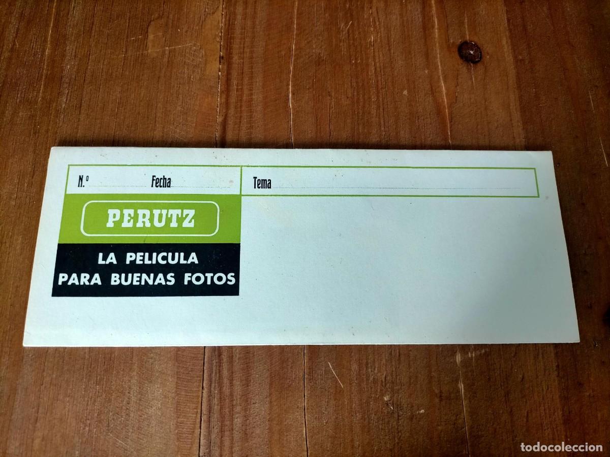 Fotograf&iacute;a antigua: ESTUCHE DE CART&Oacute;N PARA NEGATIVOS FOTOS A&Ntilde;OS SESENTA ,SIN NEGATIVOS , PERUTZ
