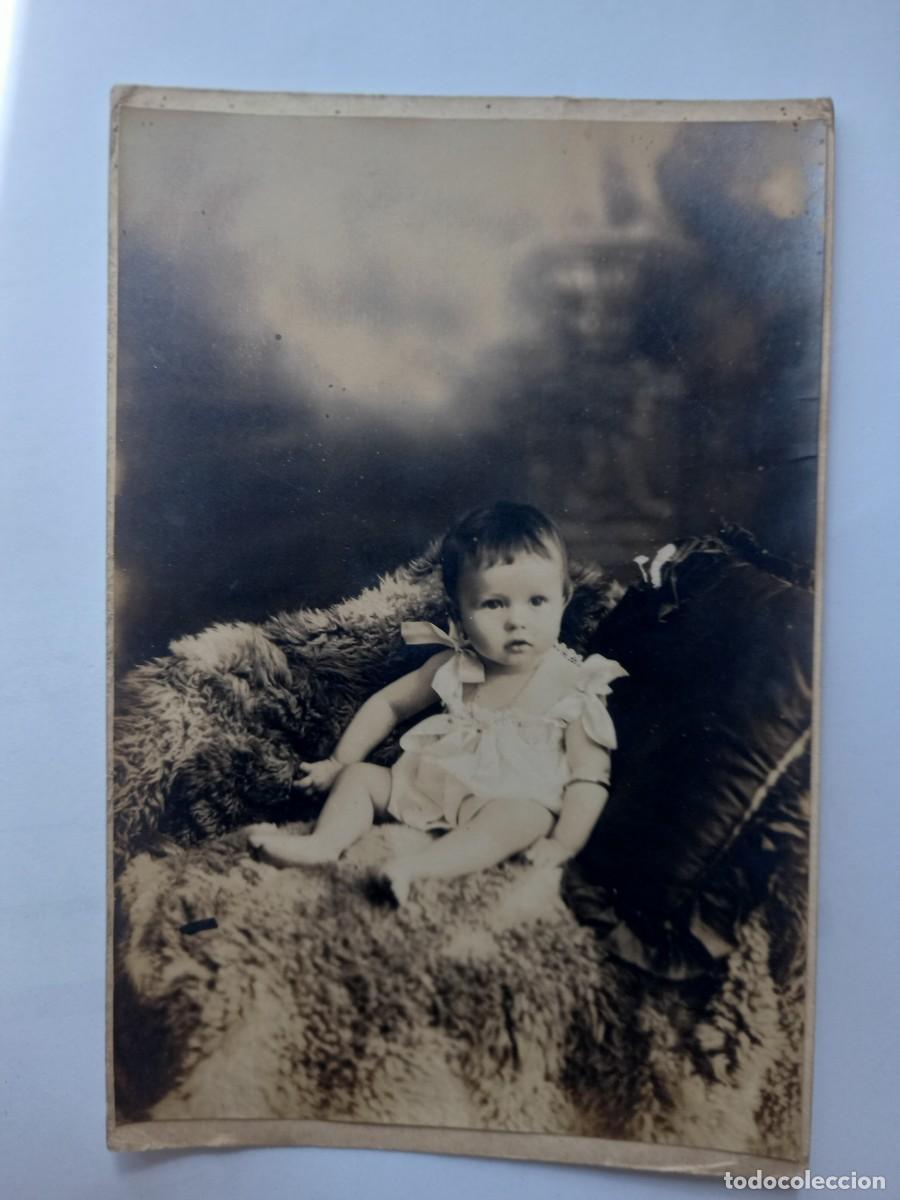 Alte Fotografie: HERMOSA NI&Ntilde;A, BELLE FILLE, BEAUTIFUL GIRL, PEQUE&Ntilde;A FOTO. SMALL PHOTO. PETITE PHOTO. BASELLI