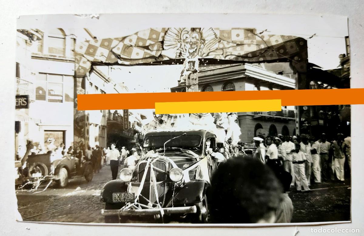 Antique Photography: Antigua fotograf&iacute;a. Chicas en el autom&oacute;vil, desfile. Panam&aacute;. A&ntilde;os 30.