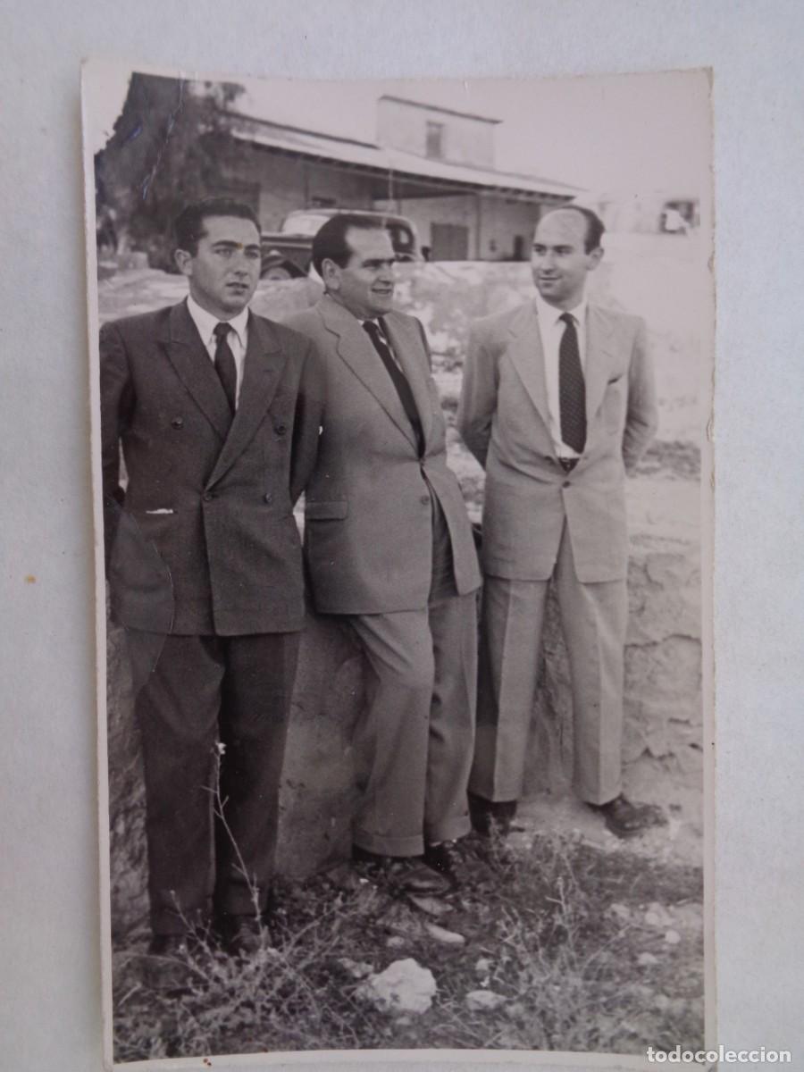Alte Fotografie: FOTO DE HOMBRES , 1952 . DE HERMANOS GARCIA , ALICANTE