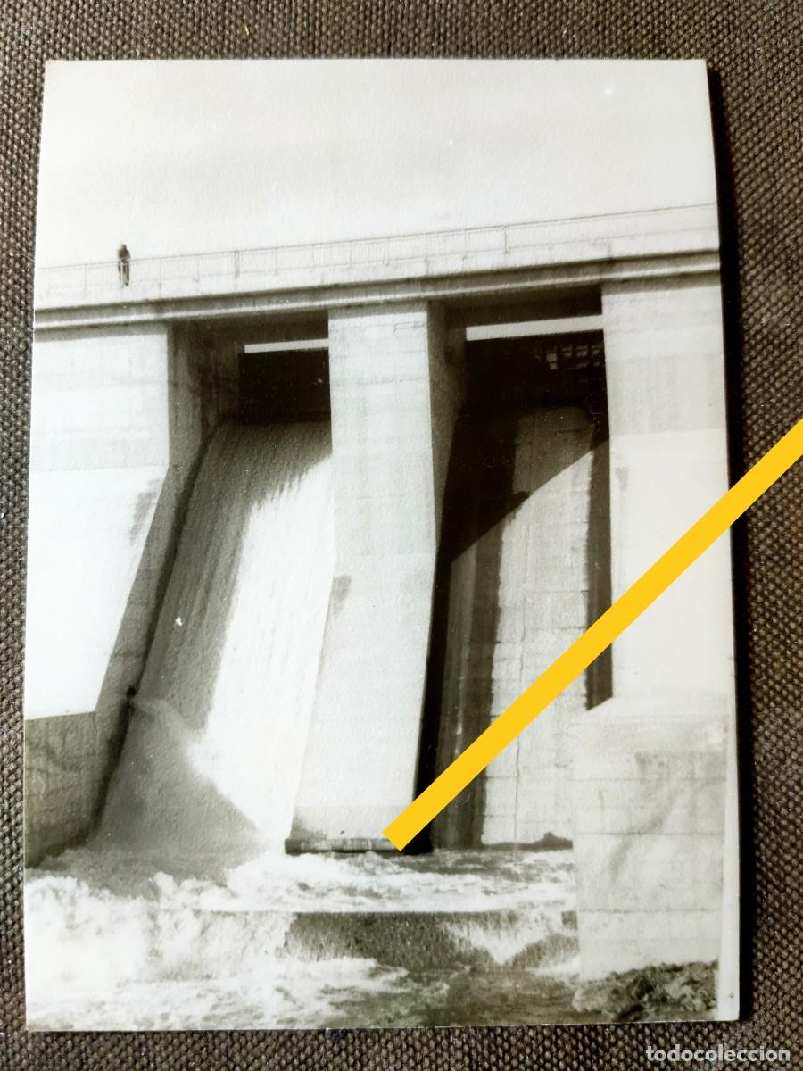 Alte Fotografie: Antigua fotograf&iacute;a. Construcci&oacute;n embalse o presa de Guadanu&ntilde;o. C&oacute;rdoba, a&ntilde;os 60