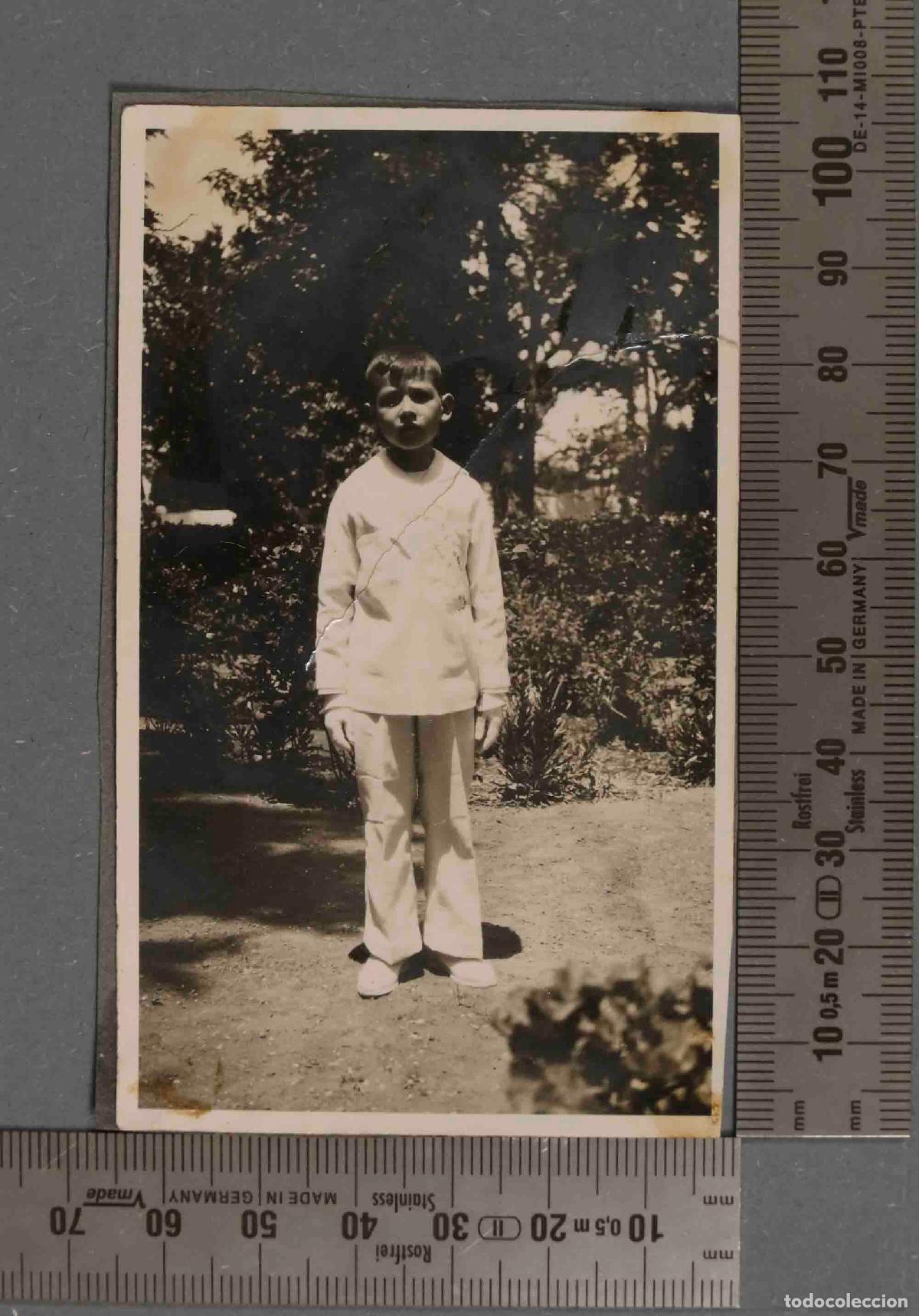 Alte Fotografie: FOTOGRAFIA. NI&Ntilde;O PRIMERA COMUNION