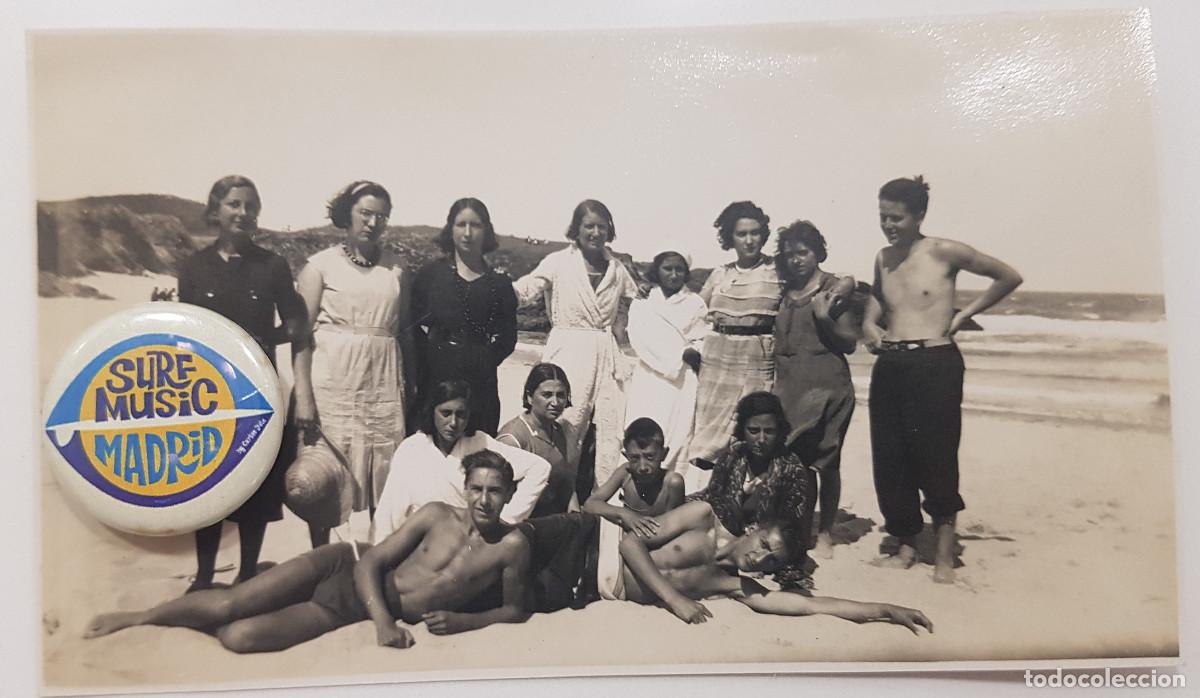 foto grupo chicas y chicos en playa ¿santa comb - Acquista Fotografie  fotomeccaniche antiche su todocoleccion