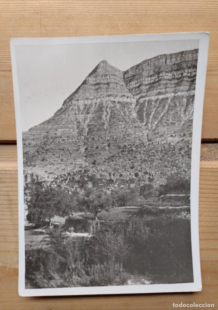 Fotografia antiga: Fotograf&iacute;a antigua de monta&ntilde;a en Puebla de Arenoso, en Castell&oacute;n