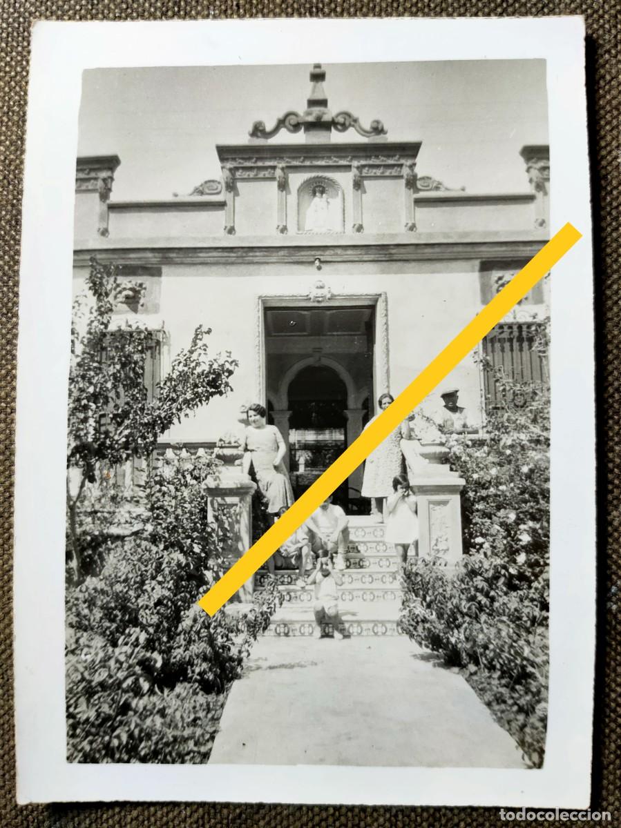 Alte Fotografie: Antigua fotograf&iacute;a. Casa antigua. A&ntilde;os 20/30.