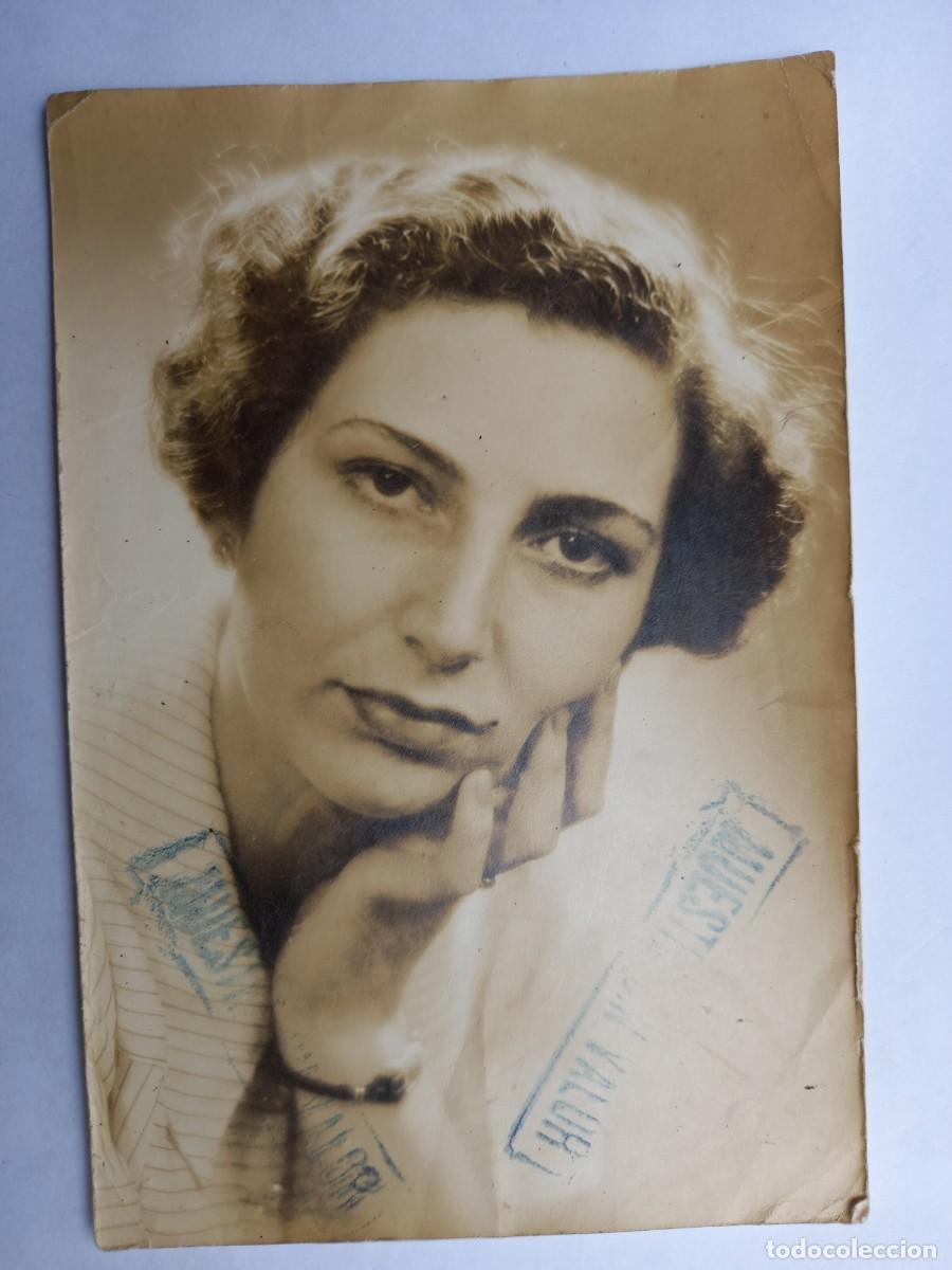 Fotografia antica: RETRATO HERMOSA DAMA. PORTRAIT BEAUTIFUL LADY. PORTRAIT BELLE DAME.