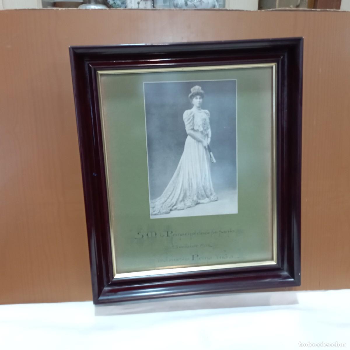 Fotografia antica: foto de la reina octubre del 1906