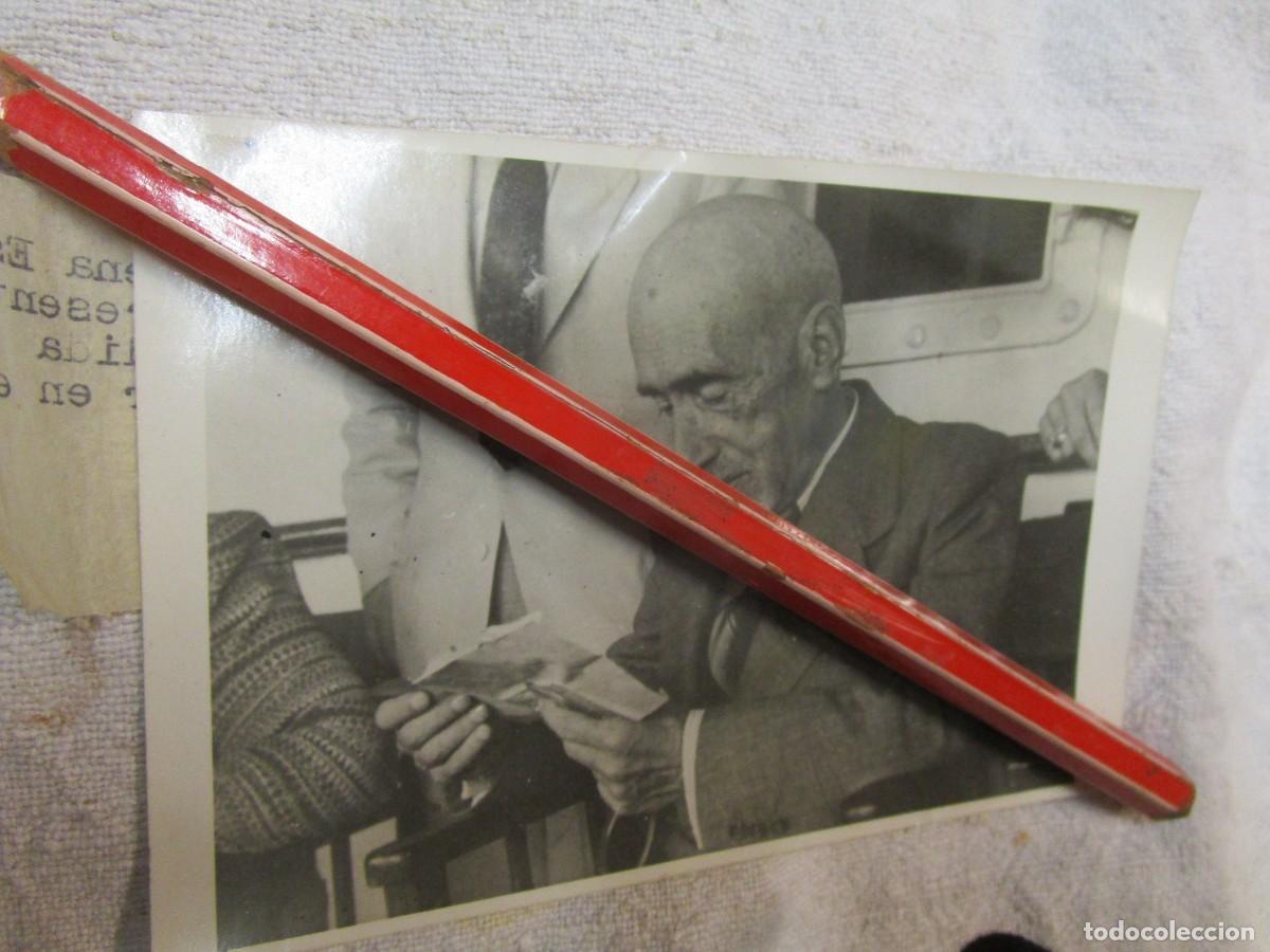 Fotograf&iacute;a antigua: FOTOGRAF&Iacute;A AGENCIA CIFRA PARA ARTICULO JACINTO BENAVENTE EMBARCADO PARA ARGENTINA + 50,s , PRENSA +