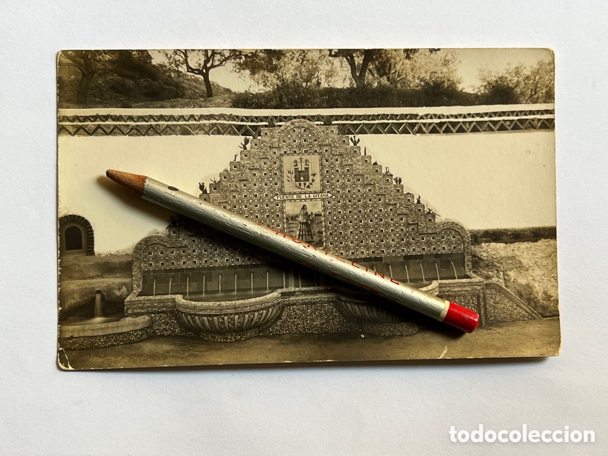 Alte Fotografie: CHELVA Valencia. Fotograf&iacute;a Fuente de la Gitana .. Edita Ayuntamiento de CHELVA (h.1930?)