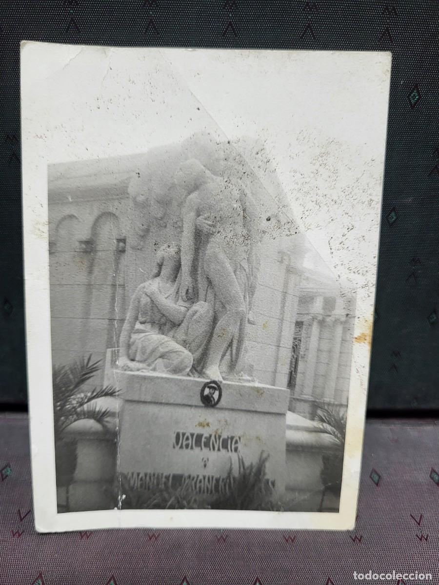 Fotograf&iacute;a antigua: ANTIGUA FOTOGRAFIA MONUMENTO VALENCIA TORERO