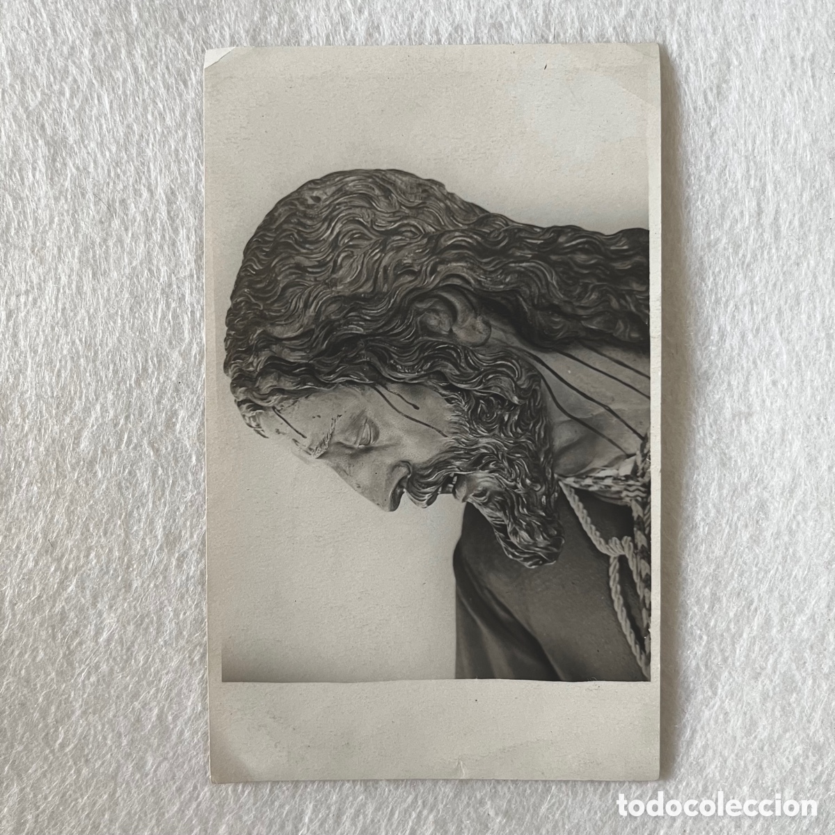 Alte Fotografie: SEMANA SANTA SEVILLA - ANTIGUA FOTOGRAF&Iacute;A CRISTO DE PASI&Oacute;N