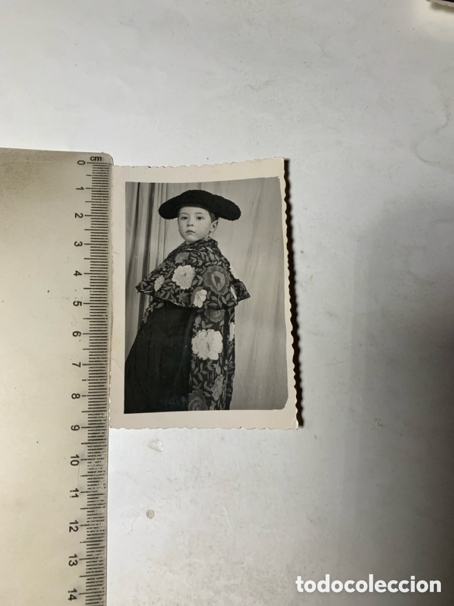 Alte Fotografie: FOTO. EL NI&Ntilde;O TORERO. FOTOS CLAVEL. VALENCIA. FECHA, 9 ENERO 1953.