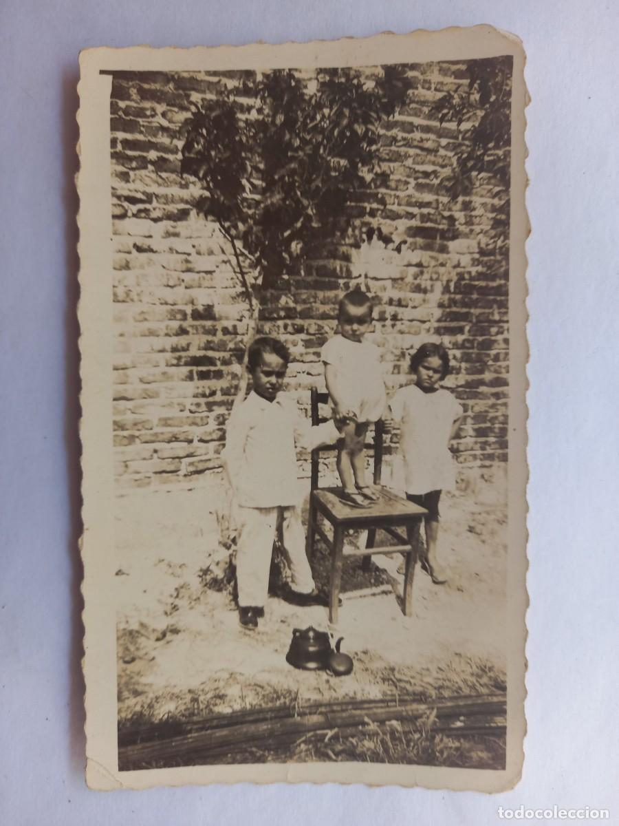 Photographie ancienne: NI&Ntilde;OS, CHILDREN, ENFANTS