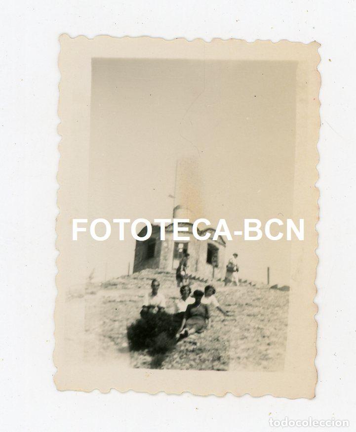 Fotografia antiga: FOTO ORIGINAL MIRANDA DE SANT JERONI MONTSERRAT A&Ntilde;O 1947