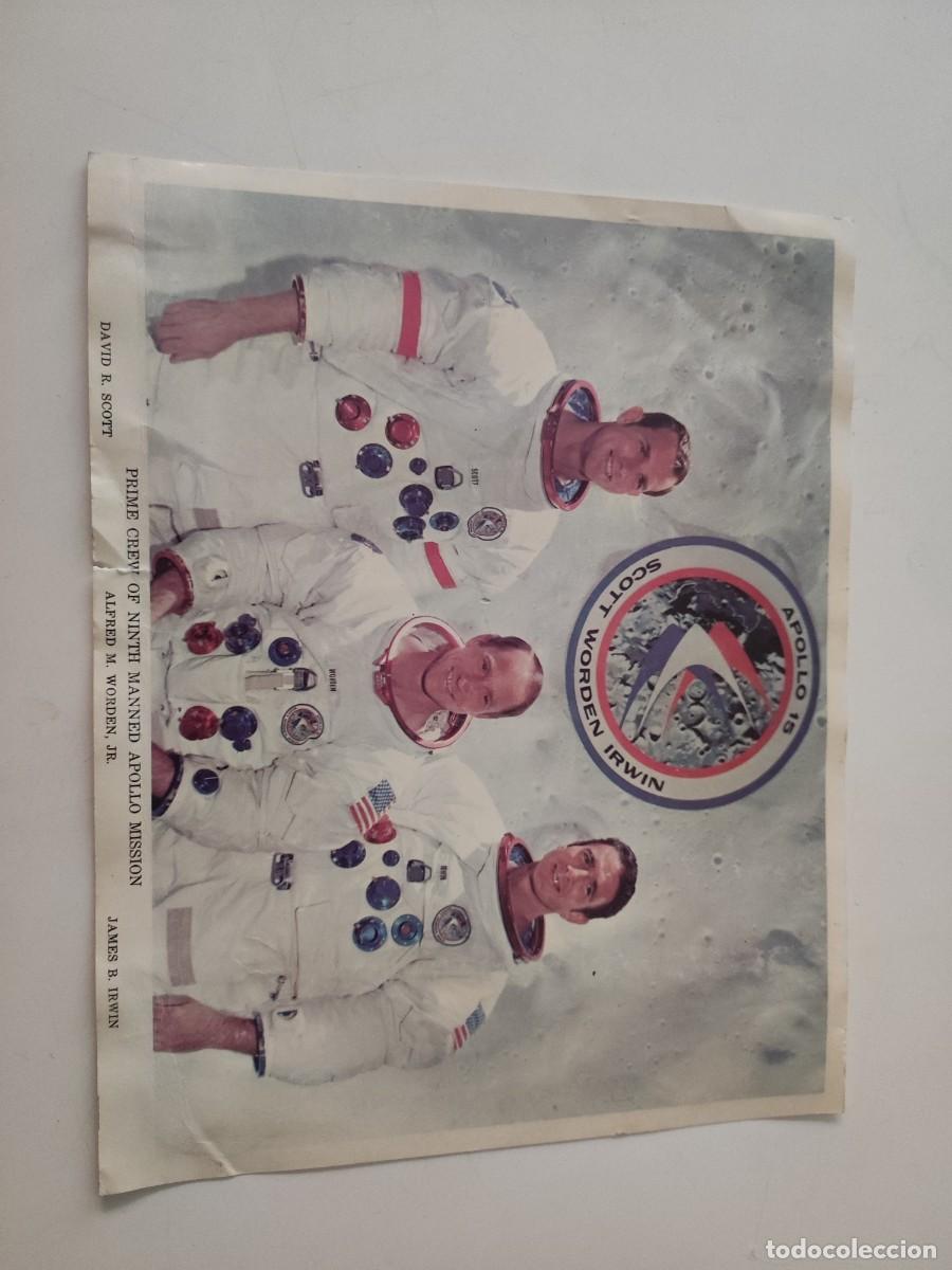 Fotograf&iacute;a antigua: Fotograf&iacute;a Prime Crew of Ninth manned Apollo Mission