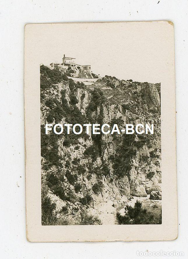 Fotografia antica: FOTO ORIGINAL SANT FELIU DE GUIXOLS ERMITA DE SANT ELM A&Ntilde;O 1934 COSTA BRAVA