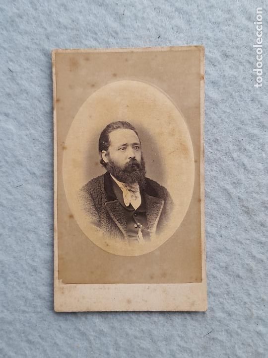 Fotografia antica: Fotograf&iacute;a antigua. Retrato de Caballero.