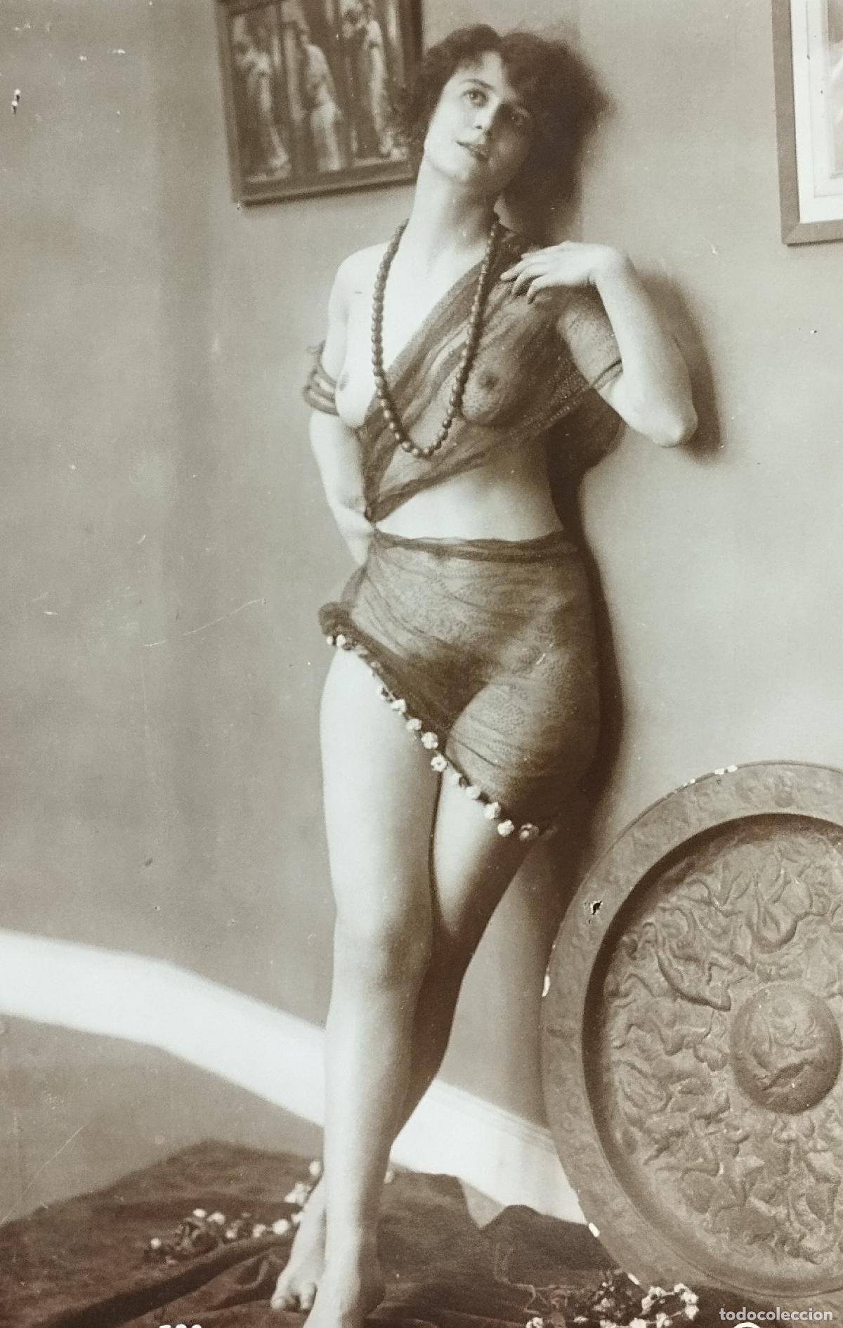 Antique Photography: 7 FOTOGRAF&Iacute;AS DE DESNUDOS FEMENINOS. FRANCIA. MARCAS J.A. FRANCIA. CIRCA 1920
