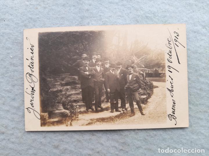 Fotograf&iacute;a antigua: Jard&iacute;n Bot&aacute;nico de Buenos Aires. Escrita en Octubre de 1913.