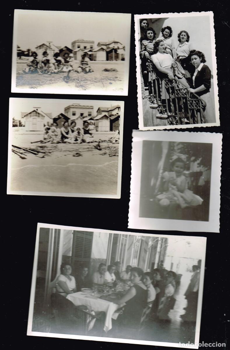 Fotograf&iacute;a antigua: 40/63&acute;s ca. LOTE 16 FOTOS FAMILIARES, PERSONAJES, GRUPOS, NI&Ntilde;OS, PLAYA, MERIENDA EN EL CAMPO...
