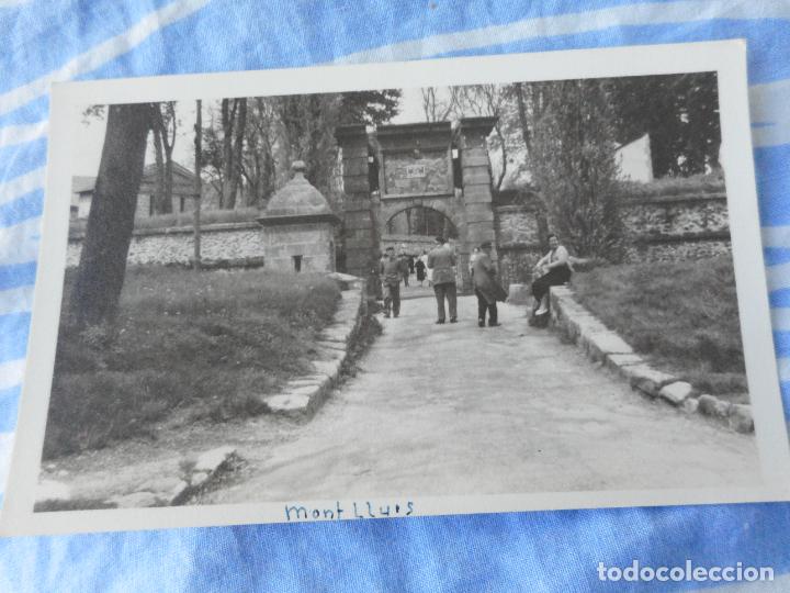 Fotografia antiga: ANTIGUA FOTOGRAFIA VISTA DE MONTLLUIS. MONT LOUIS OCCITANIA FRANCIA A&Ntilde;OS 40.50