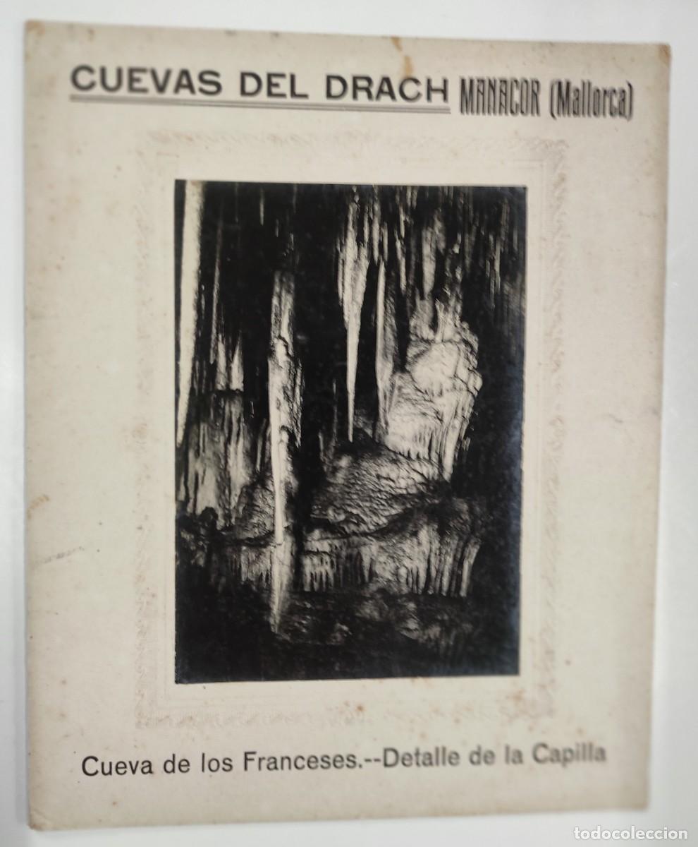 Fotograf&iacute;a antigua: Fotograf&iacute;a - Recordatorio - CUEVAS DEL DRACH - CUEVA DE LOS FRANCESES -DETALLE DE LA CAPILLA - Manac