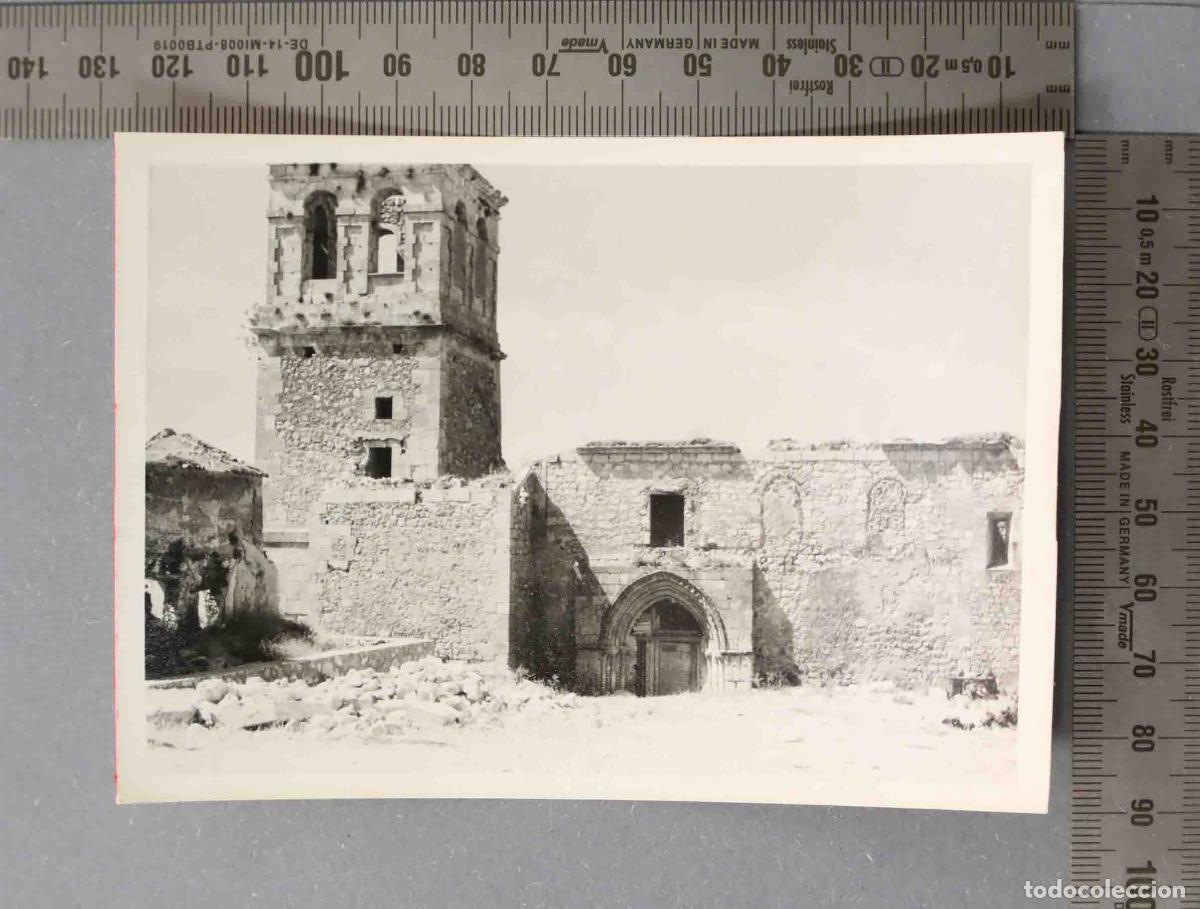 Fotografia antiga: FOTOGRAFIA. IGLESIA DE SANTO DOMINGO. ALARCON. CA 1970