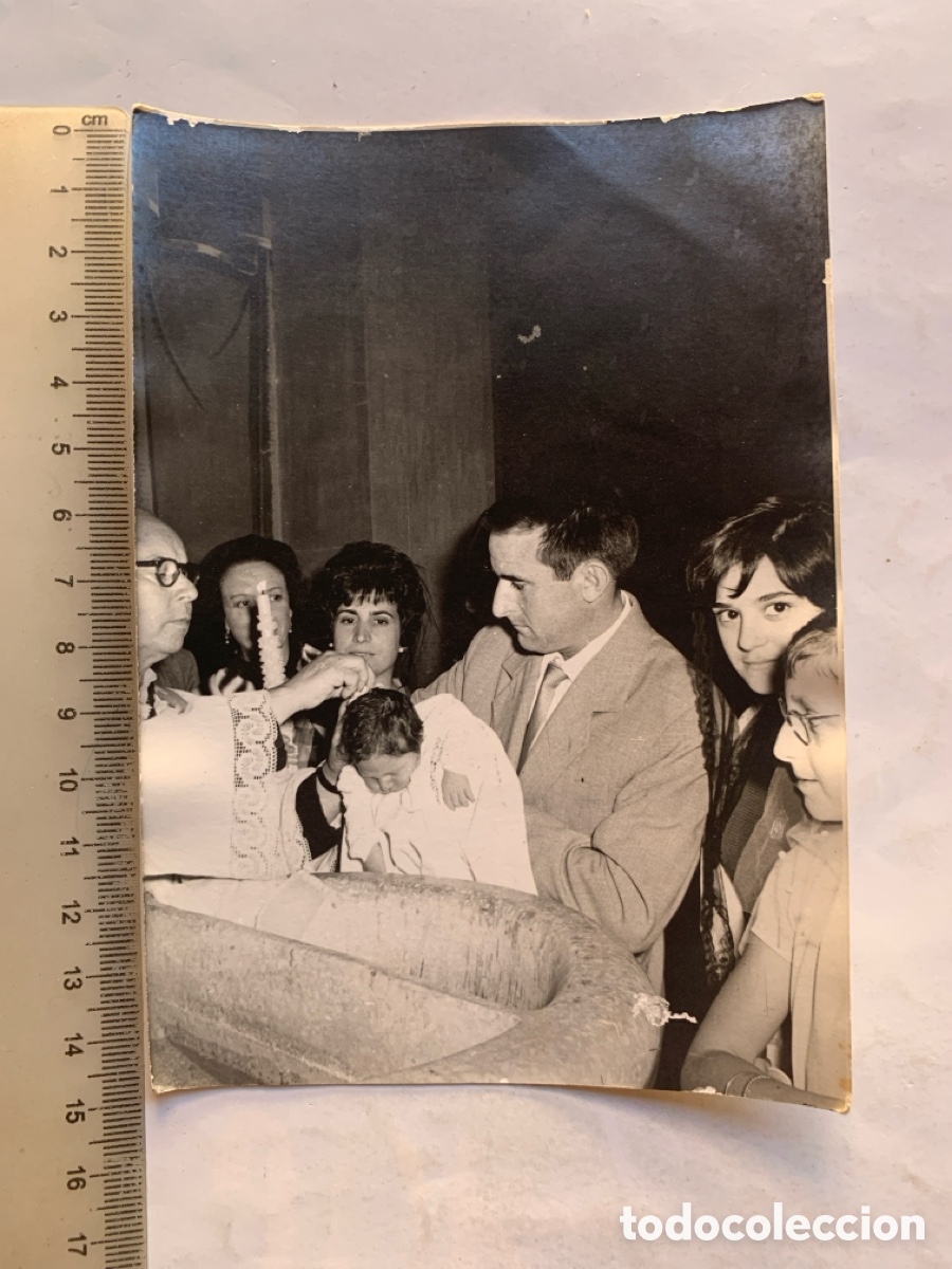 Fotograf&iacute;a antigua: FOTO. EL BAUTISMO, PADRES Y PADRINOS. REPORTAJES GR&Aacute;FICOS&hellip;.?.