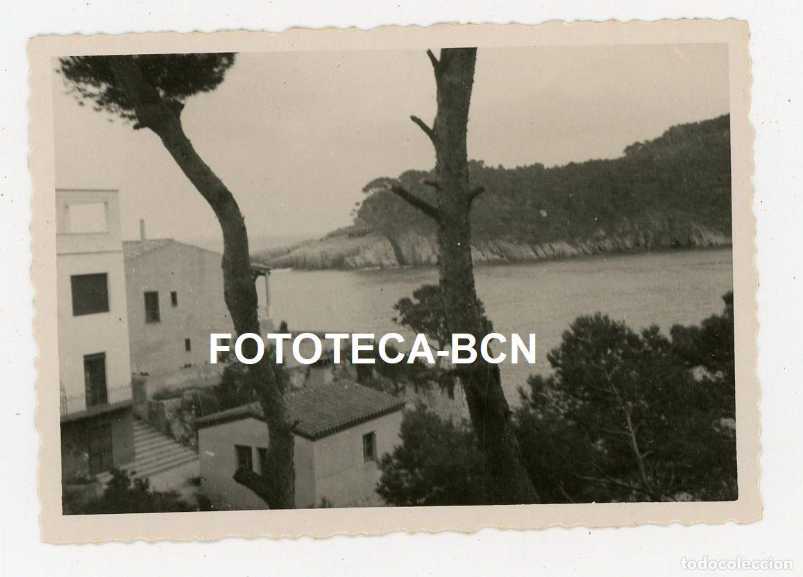 Fotografia antiga: FOTO ORIGINAL FORNELLS CASAS DE LA POBLACION BEGUR A&Ntilde;O 1946 COSTA BRAVA