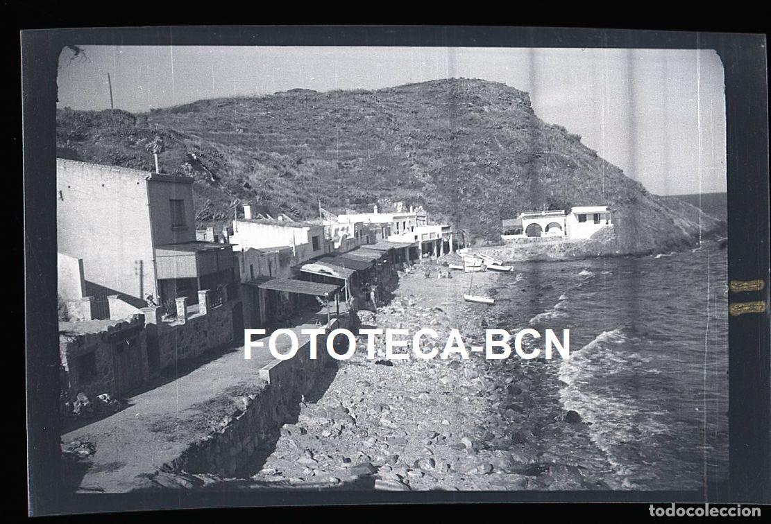 Fotograf&iacute;a antigua: NEGATIVO PALAMOS CALA MARGARIDA A&Ntilde;O 1951