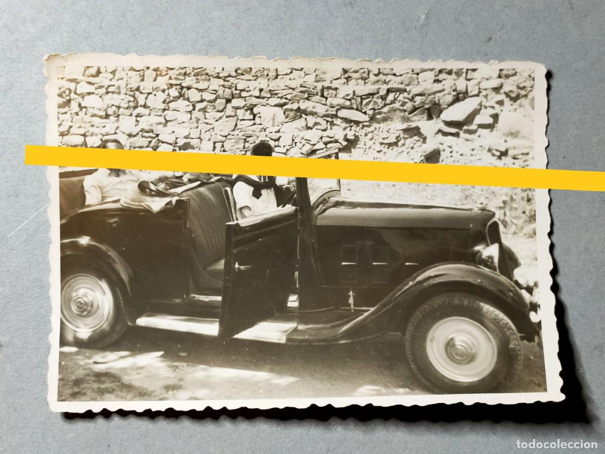 Photographie ancienne: Antigua fotograf&iacute;a. Autom&oacute;vil. A&ntilde;os 50