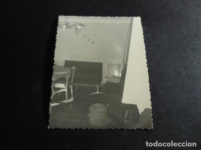 Fotografia antiga: INTERIOR HOGAR ANTIGUA FOTOGRAFIA 7 X 10 CMTS