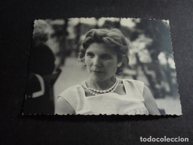 Alte Fotografie: MUJER ANTIGUA FOTOGRAFIA 7 X 10 CMTS