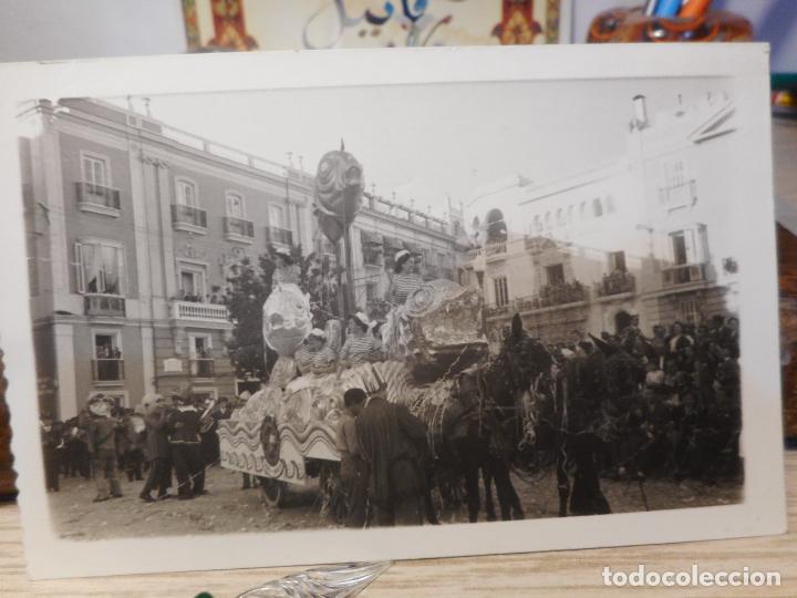 Fotograf&iacute;a antigua: ANTIGUA FOTOGRAFIA CABALGATA CARNAVAL FOTO JUMAN CADIZ