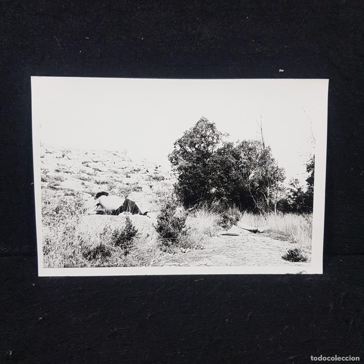 Fotografia antica: ANTIGUA FOTO BLANCO Y NEGRO - RODAJE FILMOGRAFICO - 18X12 Cm / 24