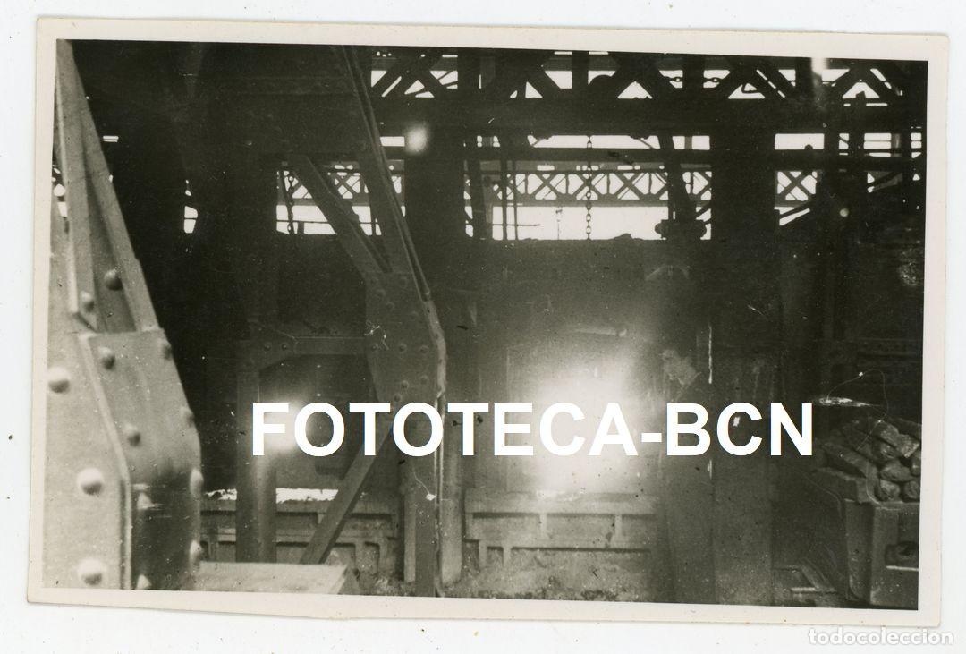 Alte Fotografie: FOTO ORIGINAL MINA EXPLOTACION MINERA OPERARIO POSIBLEMENTE ASTURIAS A&Ntilde;OS 50