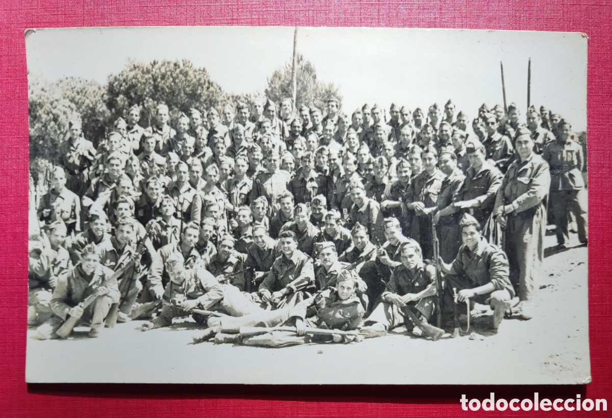 Fotograf&iacute;a antigua: EJ&Eacute;RCITO RETRATO GRUPAL FOTOGRAF&Iacute;A FOT&Oacute;GRAFO MANENT MATAR&Oacute; C. 1960
