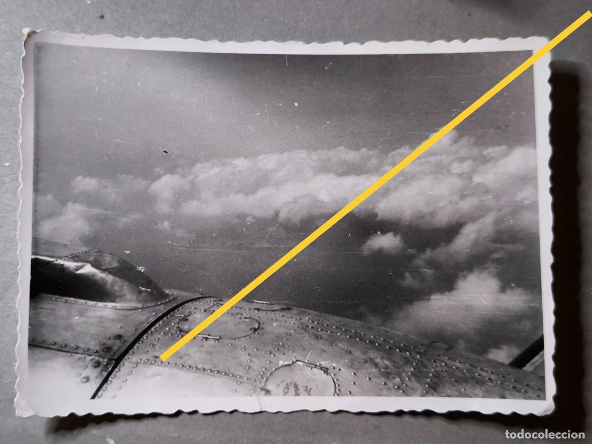 Photographie ancienne: Antigua fotograf&iacute;a. Desde el avi&oacute;n. A&ntilde;os 40.
