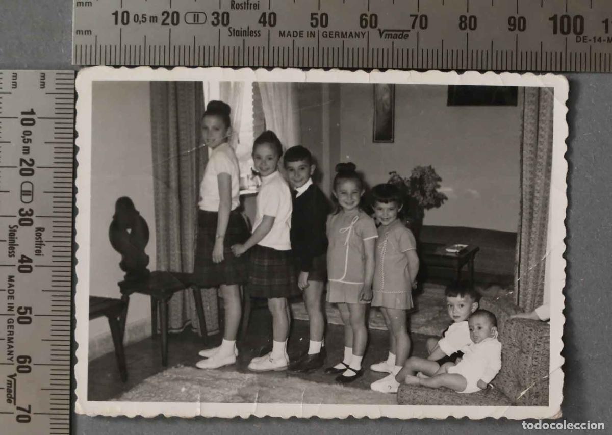 Fotograf&iacute;a antigua: FOTOGRAFIA. NI&Ntilde;OS. TUDELA DE DUERO. JULIO C QUEVEDO 1963