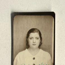 Fotografía antigua: FOTOMATON. ROSÁRIO.. GUERRA CIVIL.. BARCELONA (A.1936)