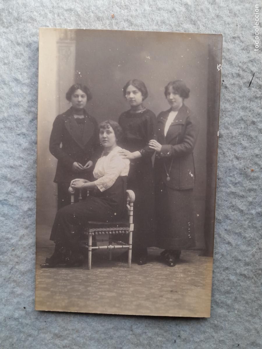 Fotograf&iacute;a antigua: Fotograf&iacute;a Antigua de Se&ntilde;oritas.