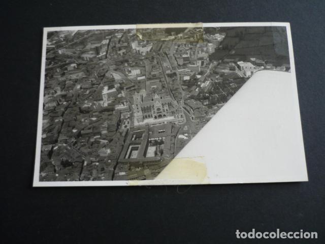 Fotografia antica: LEON VISTA AEREA ANTIGUA FOTOGRAFIA 9 X 13 ,5 CMTS