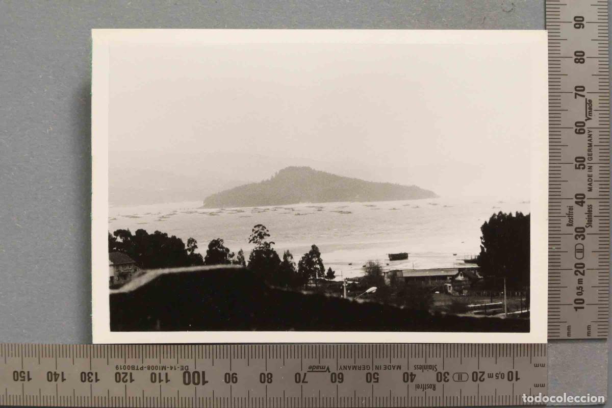 Alte Fotografie: FOTOGRAFIA. ISLA DE TAMPO DESDE EL MONASTERIO DE POYO. 1970