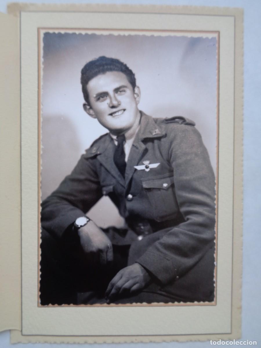 Fotograf&iacute;a antigua: AVIACION : FOTO DE MILITAR DEL EJERCITO DEL AIRE . LEER DESCRIPCION