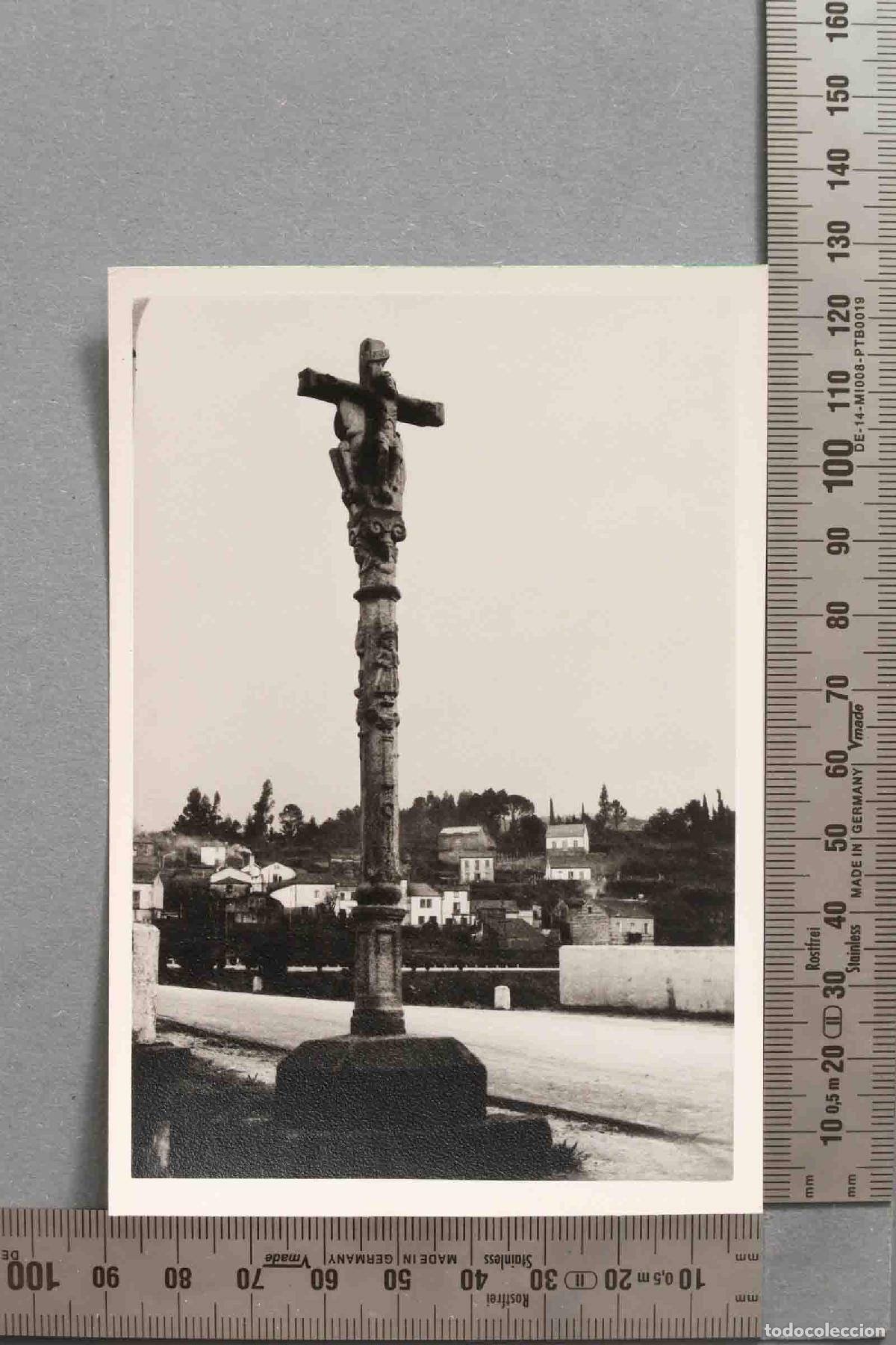 Fotografia antiga: FOTOGRAFIA. VISTA PONTECESURES. 1970
